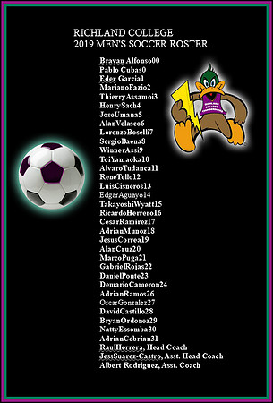 ++RLC '19 Men'sSoccerRoster