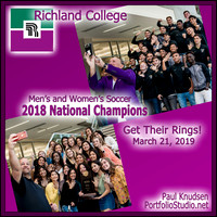 190321 National 2018 Men's and Women's 2018 NJCAA Champions Get Their Rings