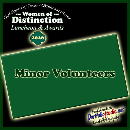 +++ WoD Awards 2026 pinkstripe - Minor Volunteers LABEL