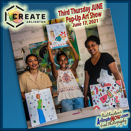 +++1499 CreateArlington Pop-Up JUNE ArtShow