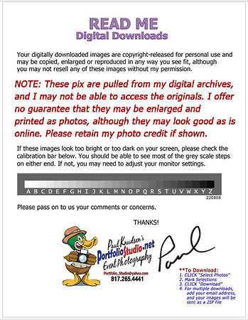 ++ README (PulledPixFromArchive) calibrated,copyright_release (PaulDuck,PfolioBlueRED)+